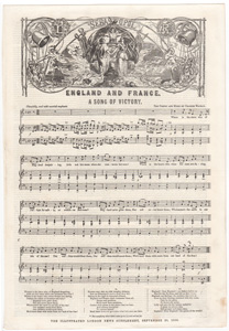 England and France. A Song of Victory.